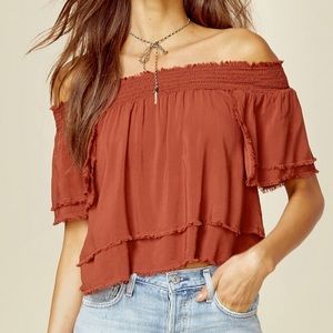 Blue Life Tops - Blue Life's Show Off the Shoulder Top Blue Life Tops - Blue Life's Show Off the Shoulder Top